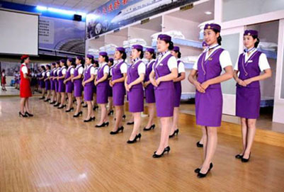 貴陽鐵路交通學校：高鐵乘務員要學的禮儀