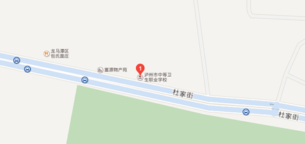 瀘州市中等衛(wèi)生職業(yè)學(xué)校地圖