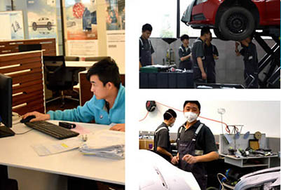 四川省天一學(xué)院「五月花金堂」寶馬汽修定制班招生如何