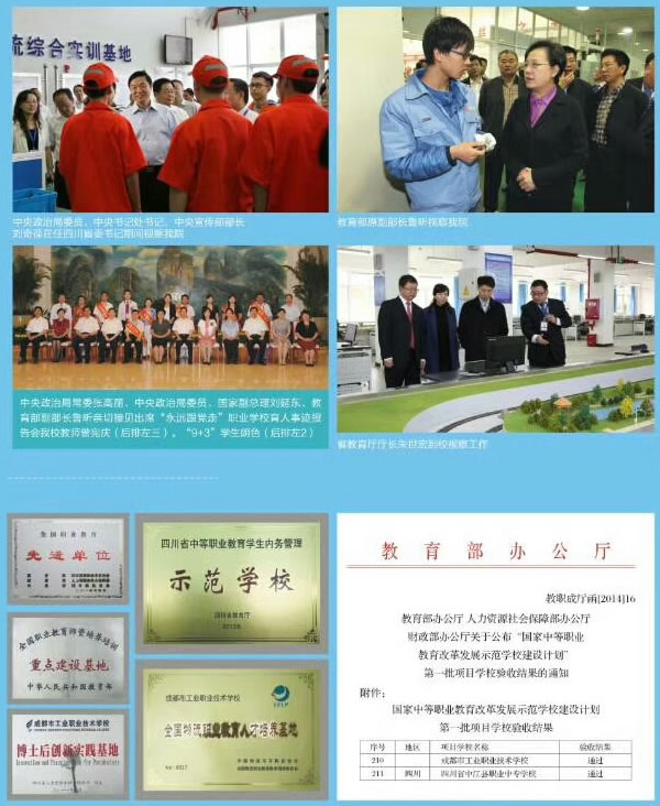 2025年成都市工業(yè)職業(yè)技術(shù)學校榮譽介紹