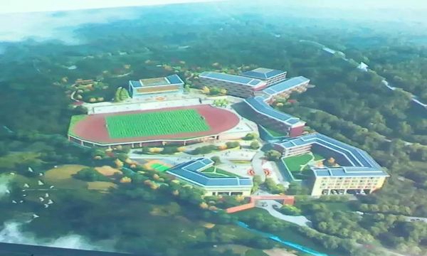 寧蒗縣職業(yè)高級中學(xué)新校區(qū)效果圖2