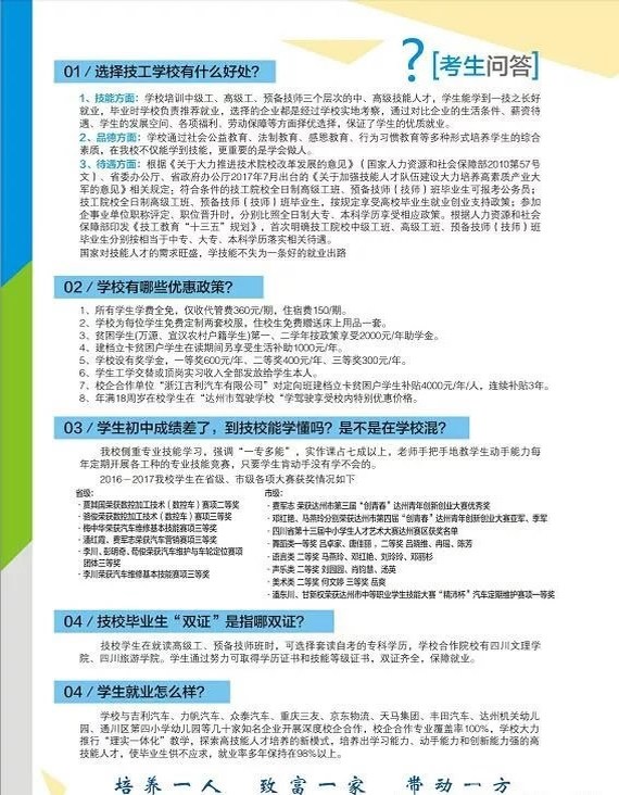 四川省達(dá)州市高級技工學(xué)校2025年招生簡章（7）