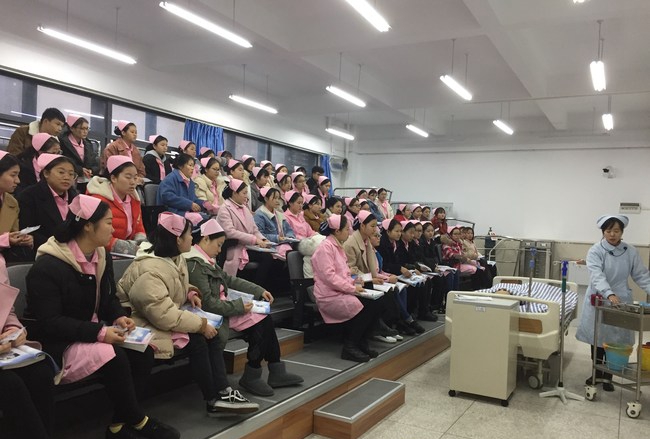 重慶市護士學校（魚洞護士學校）環(huán)境：理實一體化教學