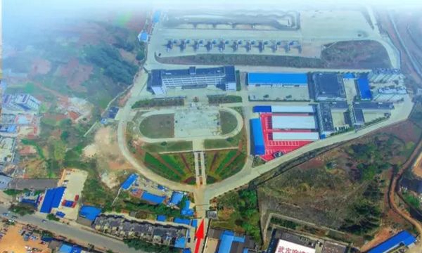 武定縣職業(yè)高級(jí)中學(xué)校園鳥瞰