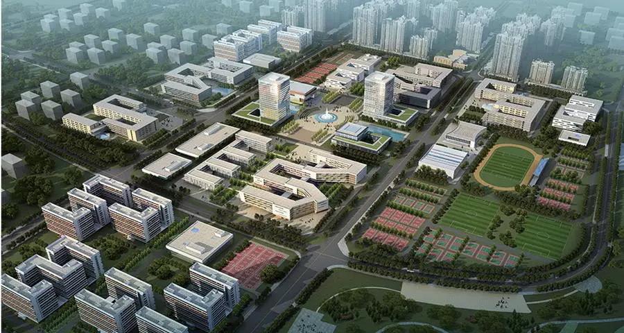 紅河州農(nóng)業(yè)學校俯視圖