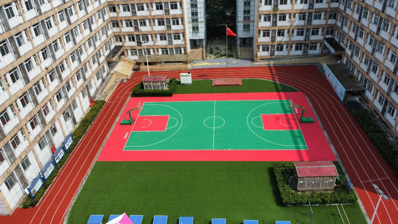 明陽單招培訓成建校操場